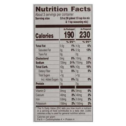 Near East Rice Pilaf Mix - Long Grain & Wild Rice - 12 Pack