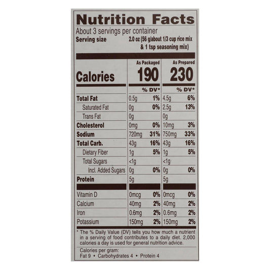 Near East Rice Pilaf Mix - Long Grain & Wild Rice - 12 Pack