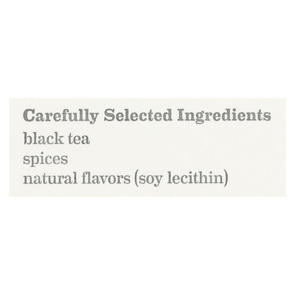 Bigelow Tea Black Tea - Spiced Chai - Case Of 6 - 20 Bag