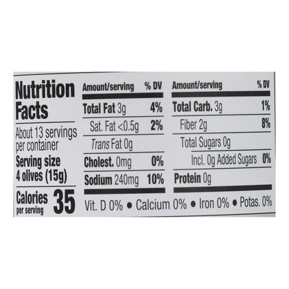 Jeff's Natural Kalamata Olives - 6 Pack, 7 Oz Each