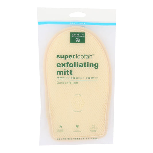 Earth Therapeutics Super Exfoliating Loofah Bath Mitt
