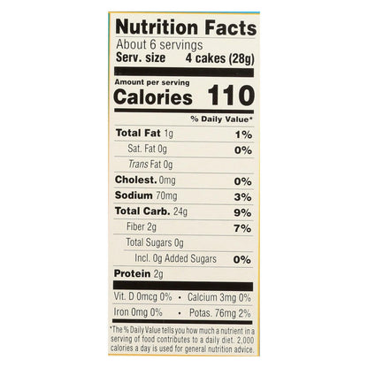 Lundberg Brown Rice Cakes - Thin Stackers, 6-Pack