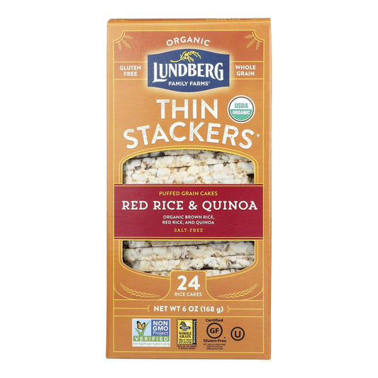 Lundberg Red Rice & Quinoa Stk - 6 Pack, 6 Oz Each