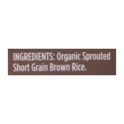 Lundberg Sprouted Short Brown Rice, 6-Pack (1 lb Each)