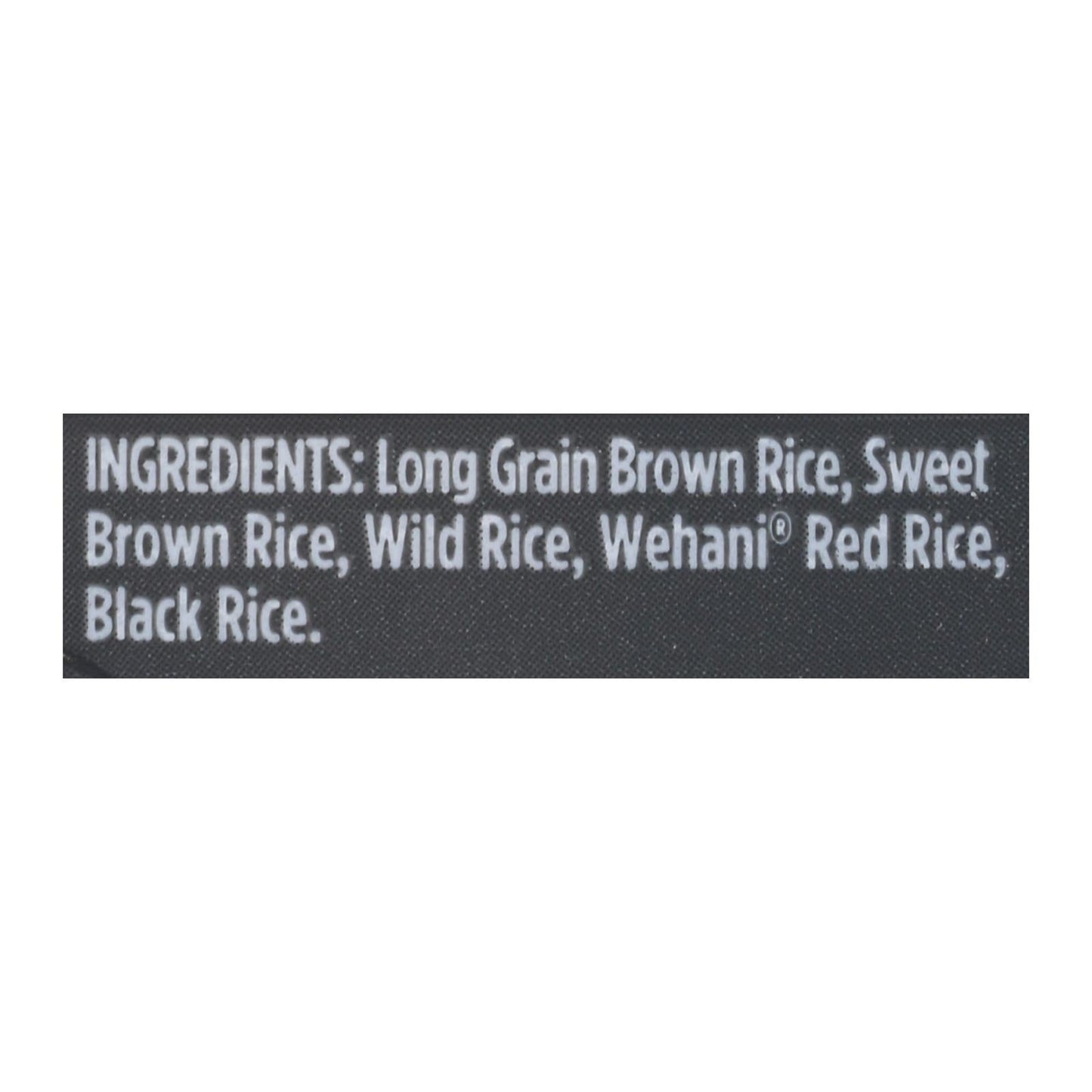 Lundberg Family Farms Wild Blend Rice - Case Of 6 - 1 Lb.