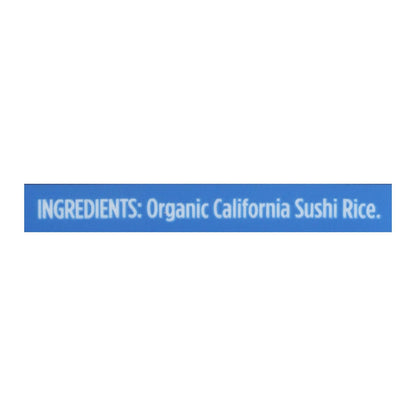 Lundberg Organic Sushi White Rice, 6-Pack, 2 lb Each