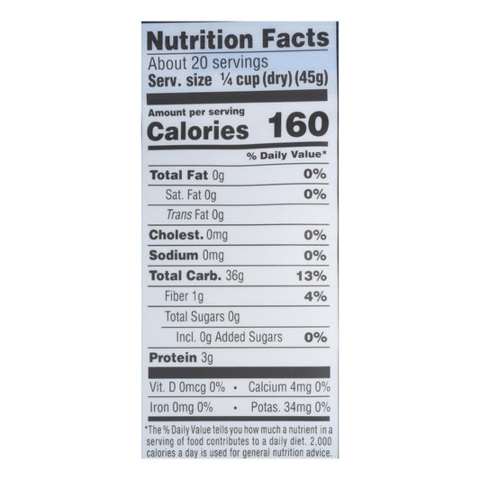 Lundberg Organic Sushi White Rice, 6-Pack, 2 lb Each