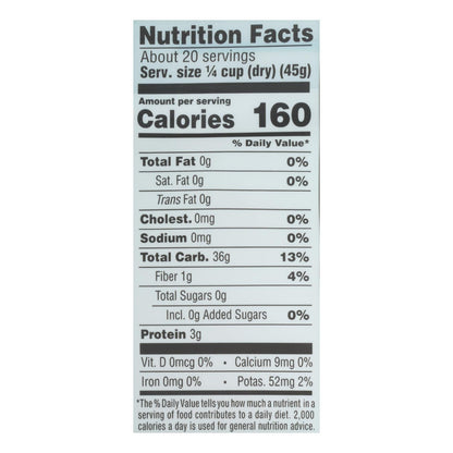 Lundberg Organic Long Grain White Rice, 6-Pack, 2 lb Each