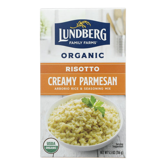 Lundberg Organic Creamy Parmesan Risotto, 6-Pack (5.5 oz)