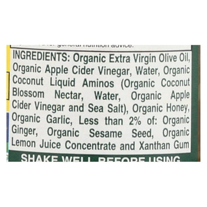 Bragg Ginger & Sesame Dressing/Marinade 12oz, Case of 6