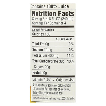 R.W. Knudsen Organic Juice, Pear - Case of 6 - 32 FZ