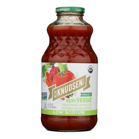 Rw Knudsen Very Veggie Organic Juice  - Case of 6 - 32 FZ