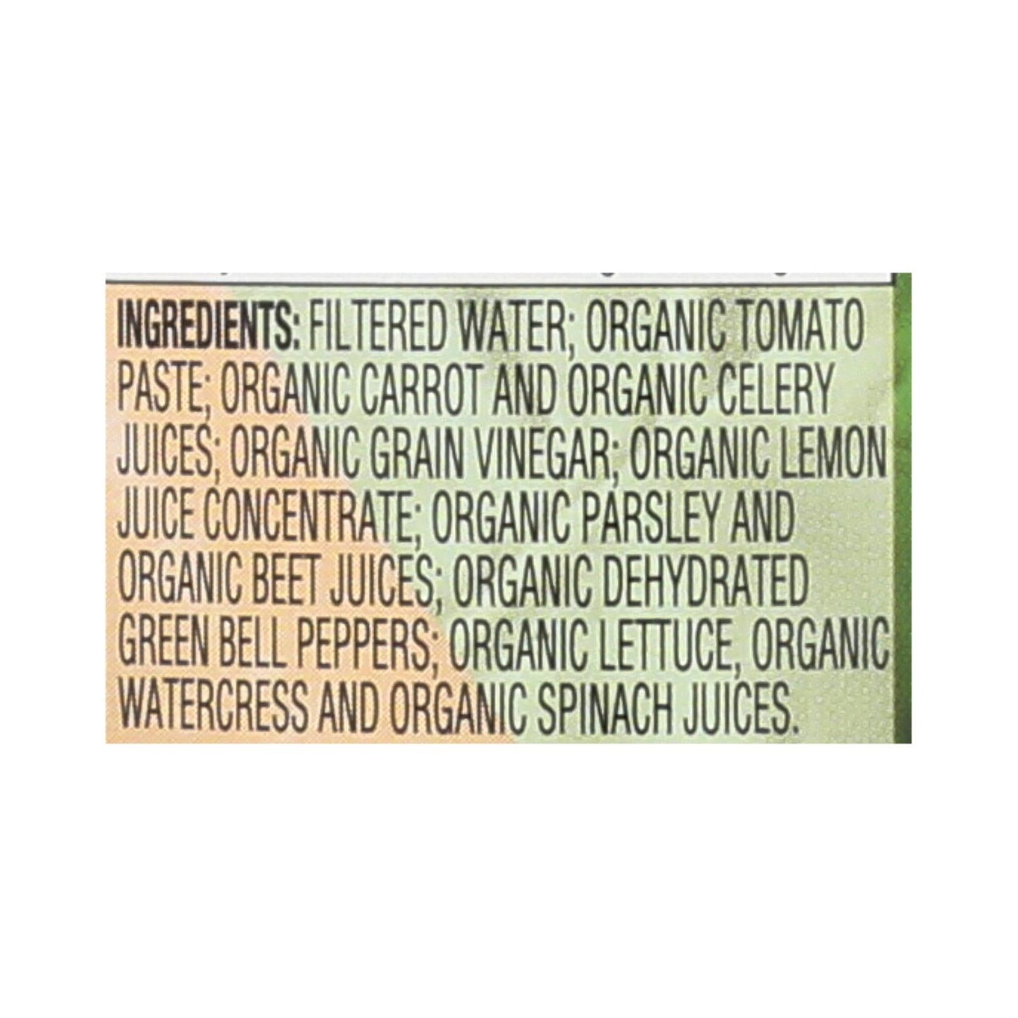 Rw Knudsen Very Veggie Organic Juice  - Case of 6 - 32 FZ