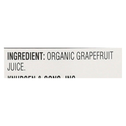 R.W. Knudsen Organic Grapefruit Juice, 32 fl oz, 6-Pack