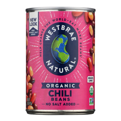 Westbrae Foods Organic Chili Beans - Case Of 12 - 15 Oz.