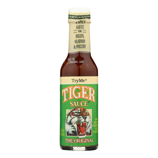 Try Me Tiger Sauce - Case Of 6 - 5 Fl Oz.