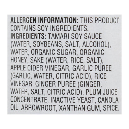 San-J Teriyaki Cooking Sauce, 10 Fl Oz, Pack of 6