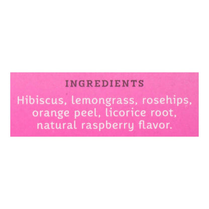 Stash Hibiscus Tea Wild Raspberry - 6 Pack of 20 Bags