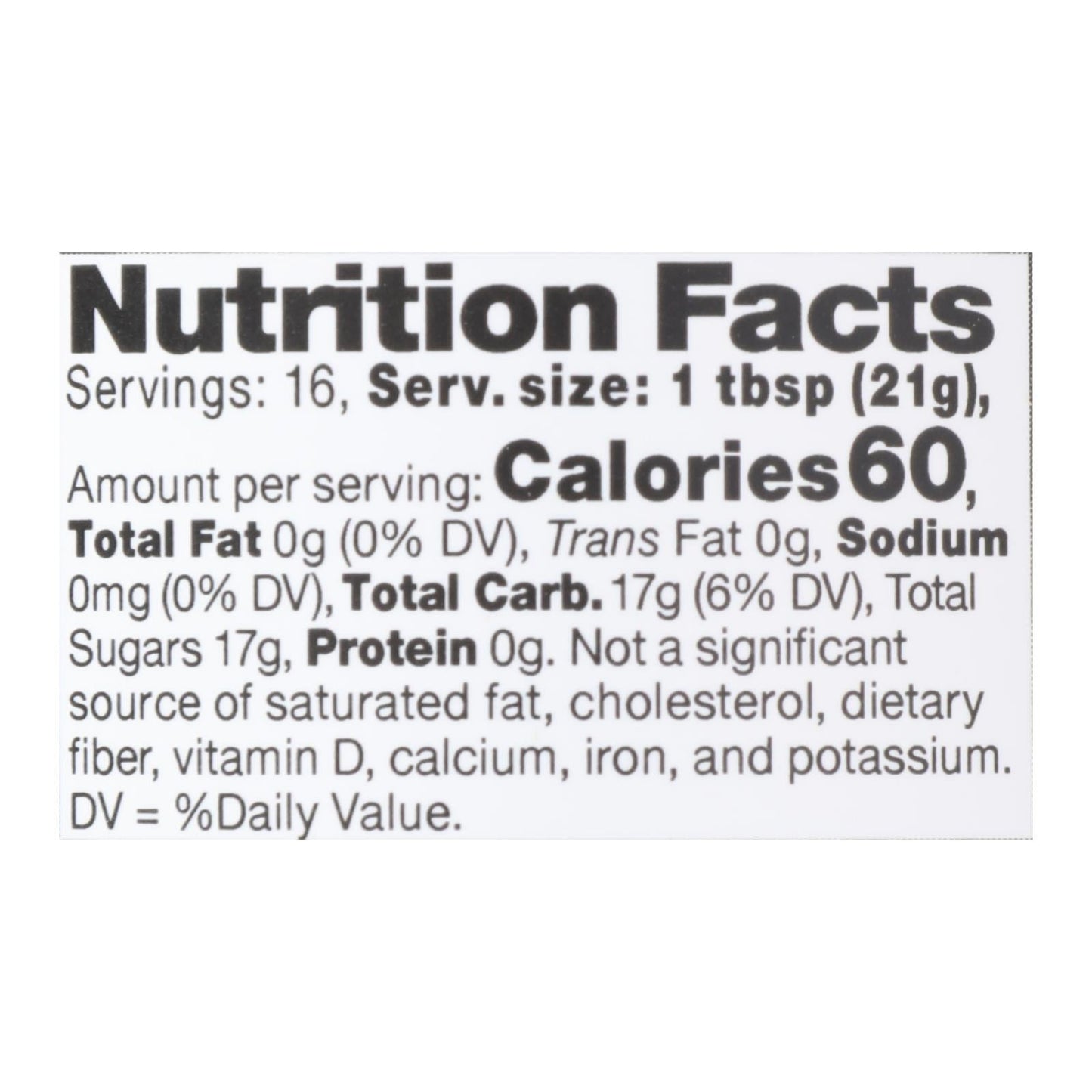 Madhava Honey Organic Honey Bear - Case Of 6 - 12 Oz.