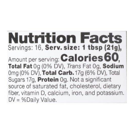 Madhava Honey Organic Honey Bear - Case Of 6 - 12 Oz.