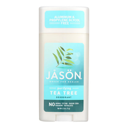 Jason Deodorant Stick Tea Tree - 2.5 Oz