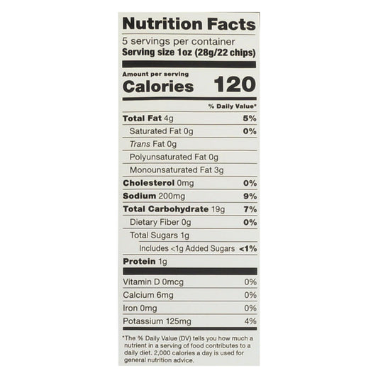 Popchips Sea Salt & Vinegar Chips, 12-Pack, 5 oz Each