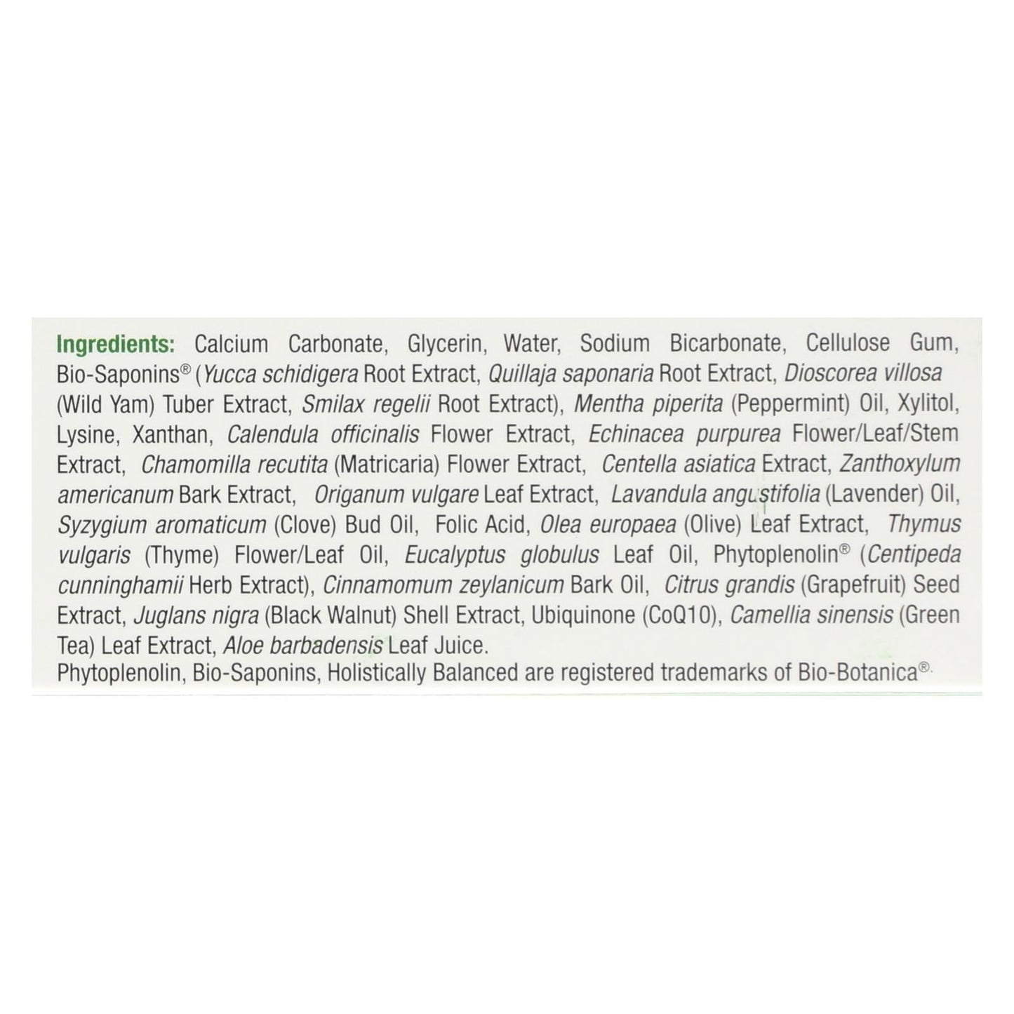 Nature's Answer - PerioBrite Toothpaste Cool Mint - 4 oz