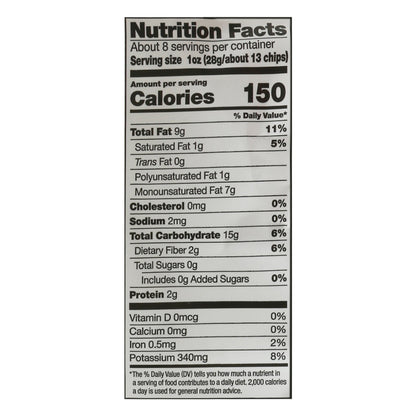 Kettle Brand - Potato Chip Unsalted - CS of 12-7.5 OZ