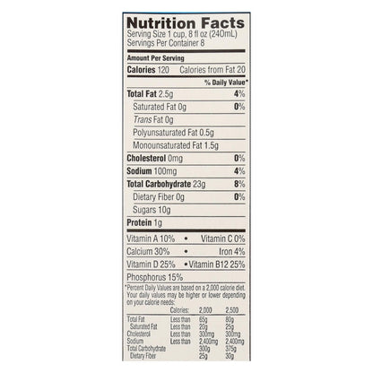 Rice Dream Organic Enriched Rice Drink, 8-Pack, 64 Fl Oz