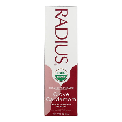 Radius - Tthpste Clove Cardmom - 1 Each - 3 Oz