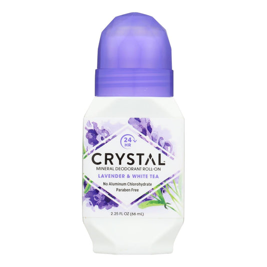 Crystal Essence Lavender & White Tea Deodorant 2.25 Fl Oz