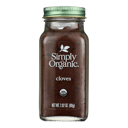 Simply Organic Cloves - Organic - Ground - 2.82 Oz