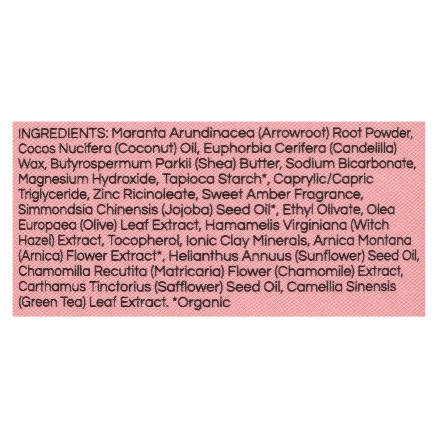 Zion Health Sweet Amber Deodorant - 2.8 OZ