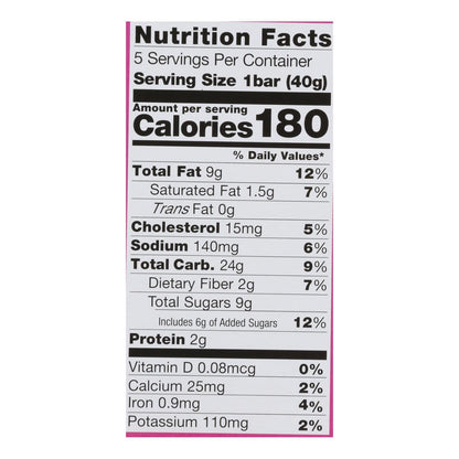 Pamela's Oat Spice Bars - Raisin Walnut, 6 Pack