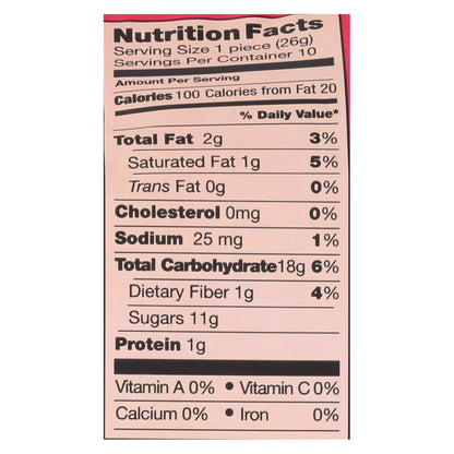 Pamela's Figgies & Jammies Raspberry, 6 Pack, 9 oz