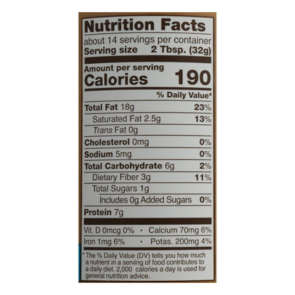 Barney Almond Butter - Bare Smooth - 6 Pack, 16 Oz Each