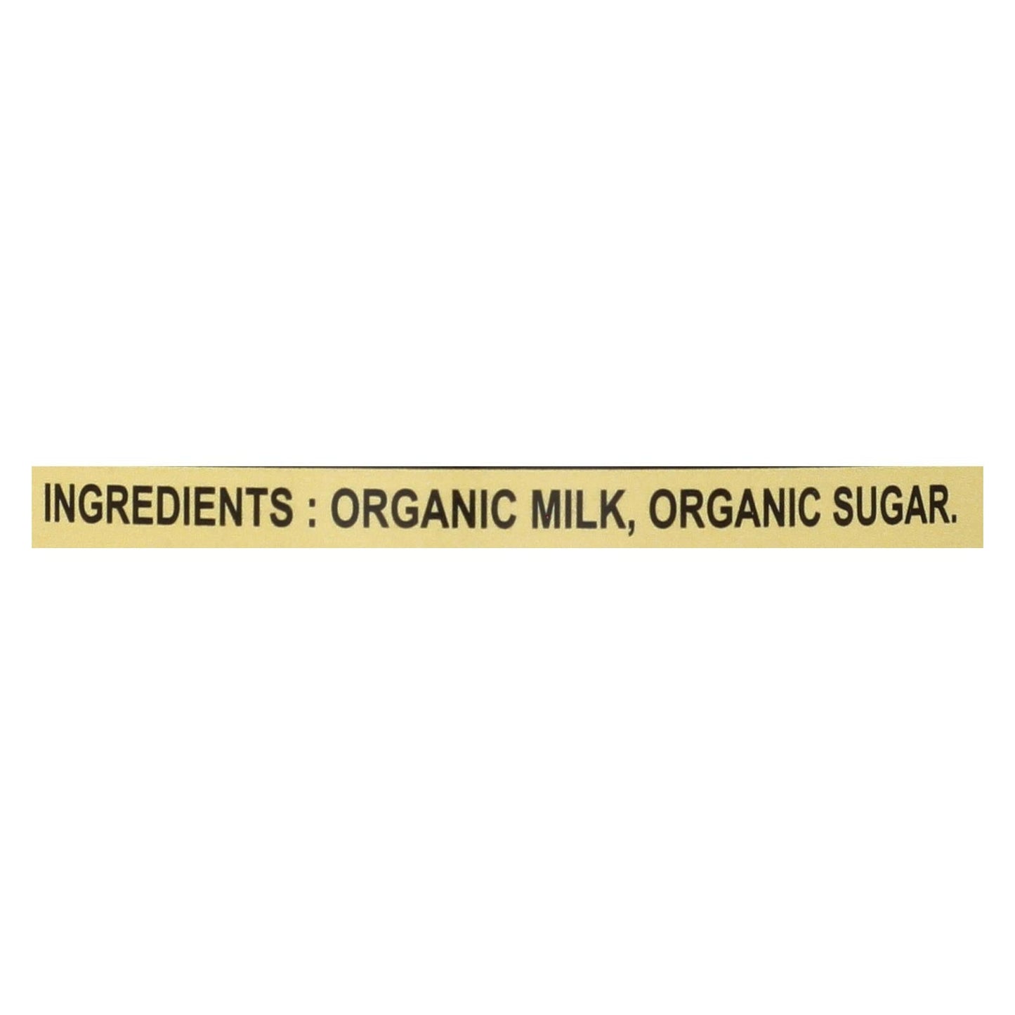 Organic Sweetened Condensed Milk, 14oz, Case of 24