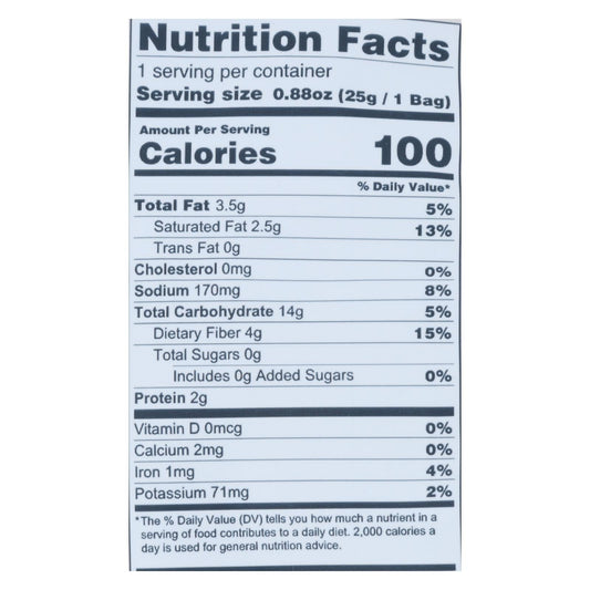 Lesser Evil Organic Himalayan Pink Popcorn .88 Oz, 18 Pack