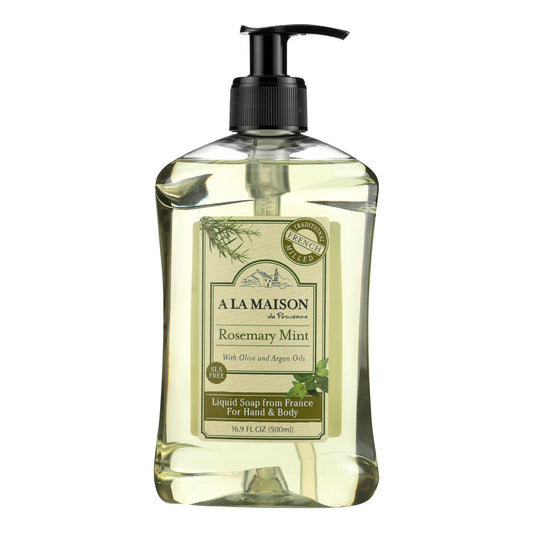 A La Maison French Rosemary Mint Liquid Soap 16.9 Fl Oz