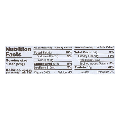 Rxbar - Protein Bar Vanilla Almond - Case Of 12 - 1.83 Oz