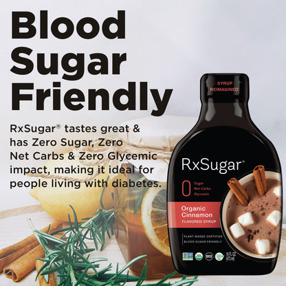 RxSugar Organic Cinnamon Syrup