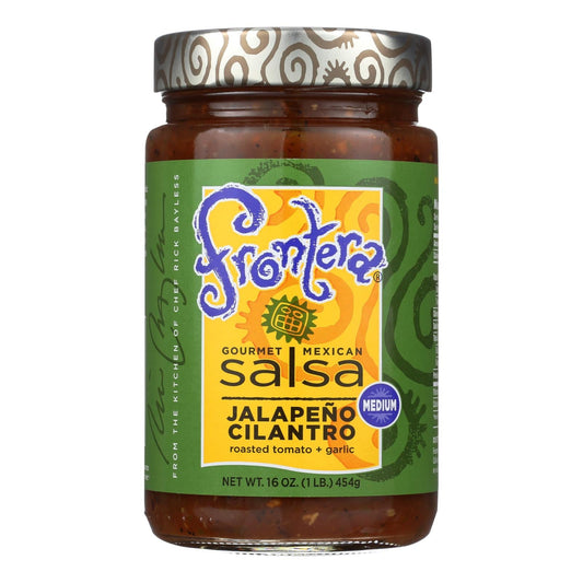 Frontera Jalapeño Cilantro Salsa - 16 Oz, Case of 6