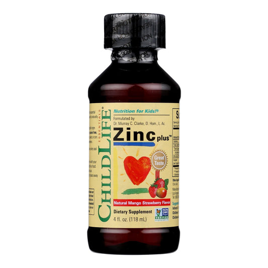 Childlife Essentials Zinc Plus for Kids - 4 fl oz