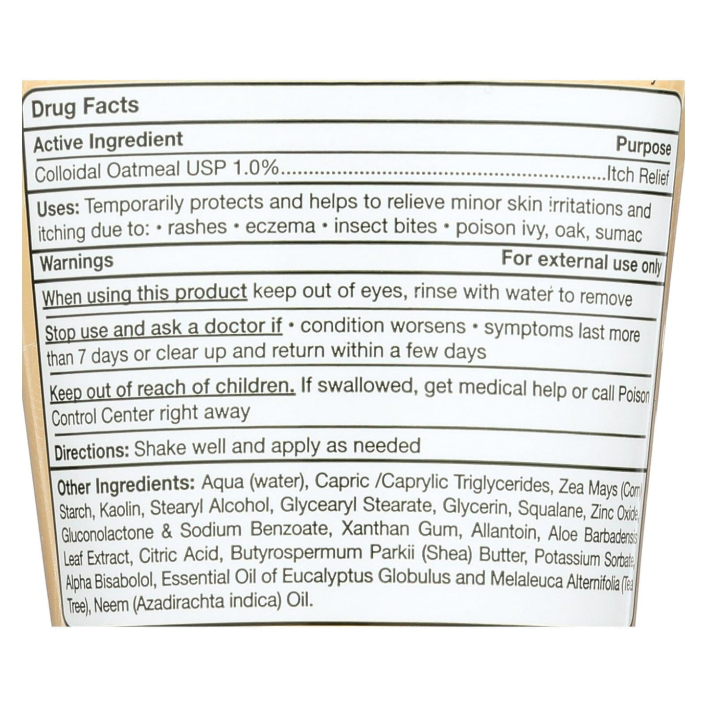 All Terrain - Ditch the Itch Cream - 2 oz