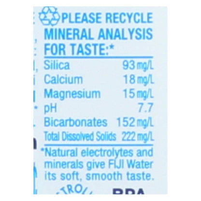 Fiji Natural Artesian Water - 12 Pack, 33.8 Fl Oz Each