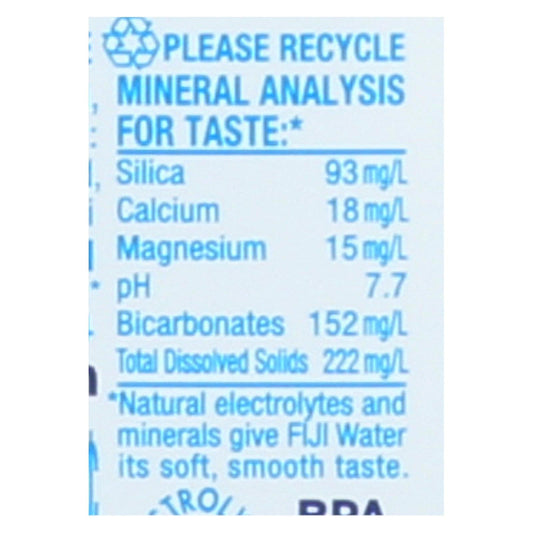 Fiji Natural Artesian Water - 12 Pack, 33.8 Fl Oz Each