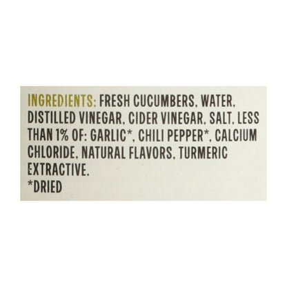 Wickles Dirty Dill Baby Dills - Case Of 6 - 24 Oz