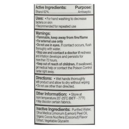 Everyone - Hand Sanitizer Spray - - Cocnut - Dsp - 2 Oz - 1 Case