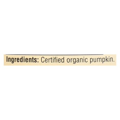 Organic Canned Pumpkin, 15 Oz, Case of 12