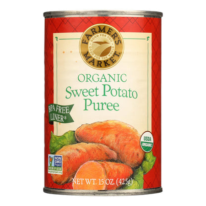 Organic Sweet Potato Puree, 15 oz (Case of 12)